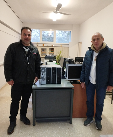 Δωρεές Η/Υ στη σχολική μονάδα